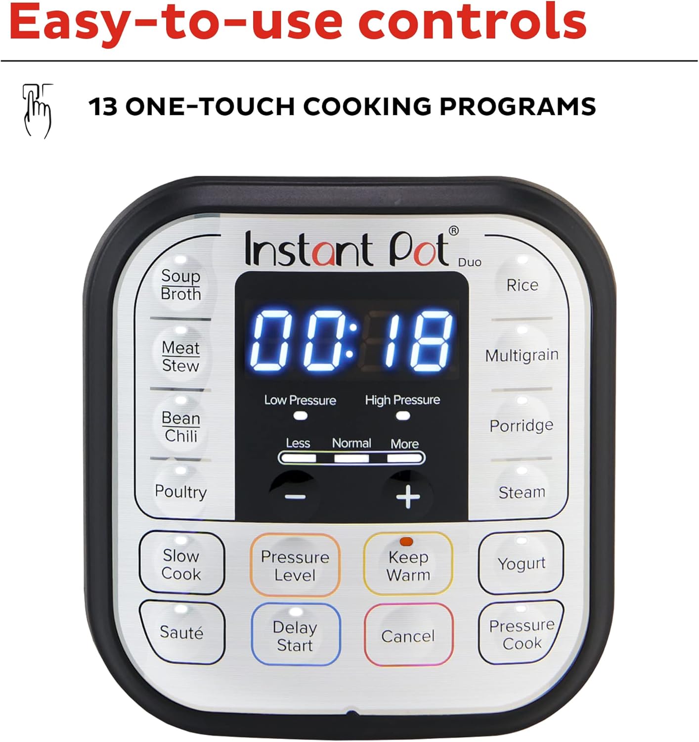 Instant Pot Duo 7-in-1 Electric Pressure Cooker, Slow Cooker, Rice Cooker - Image 4